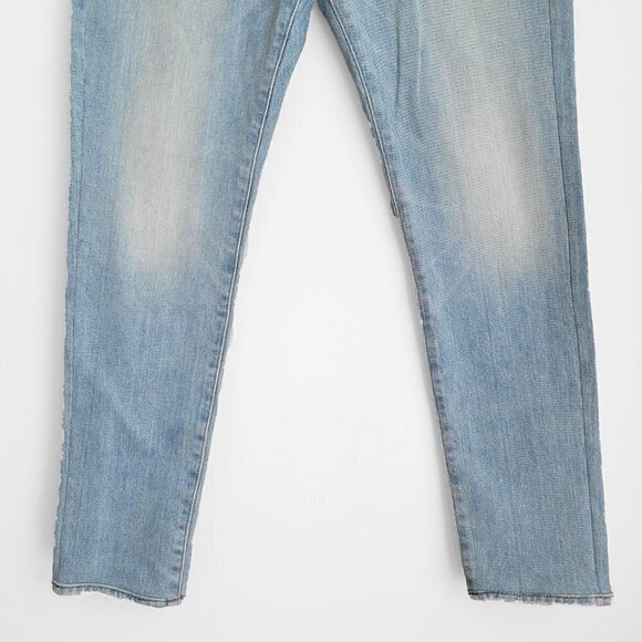 NWT Frame L'Homme Athletic Light Wash Denim Slim Fit Mid Rise Jeans - Picture 4 of 11